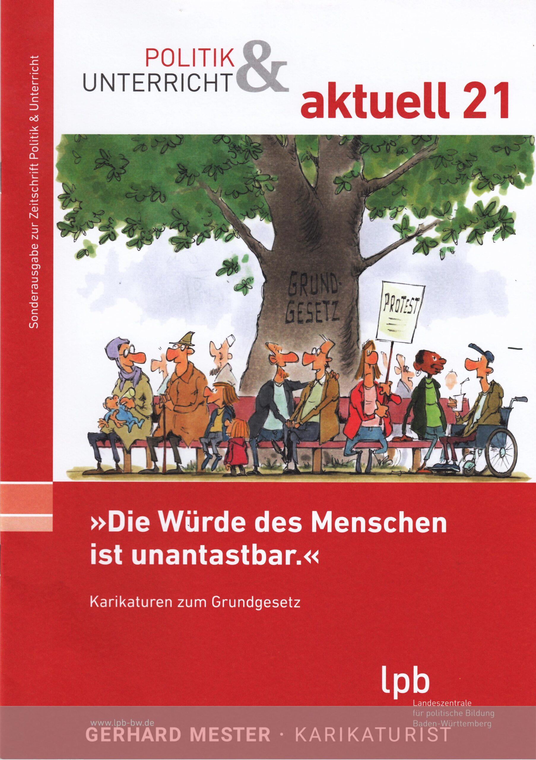 -Die Würde des Menschen ist unantastbar.- (Cover)
