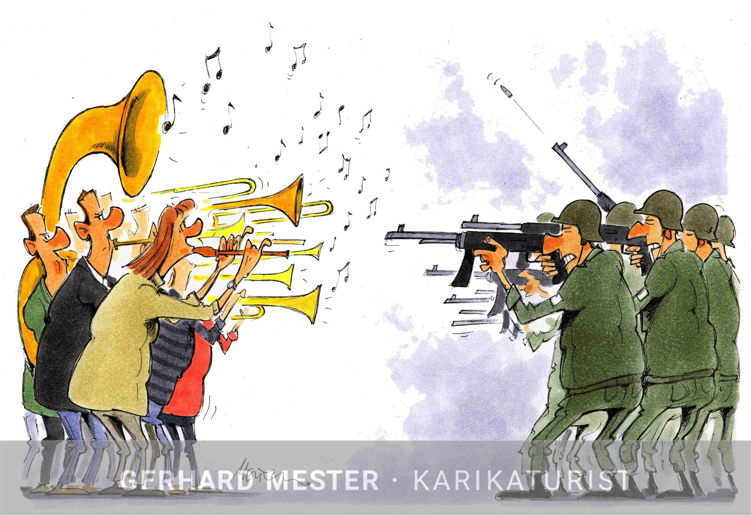Kultur - Gerhard Mester - Karikaturen